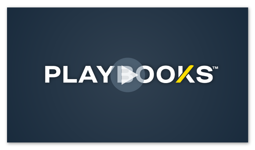 Intro To Playbooks Video