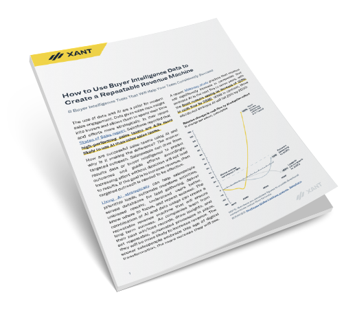How to Use Buyer Intelligence Data to Create a Repeatable Revenue Machine Whitepaper