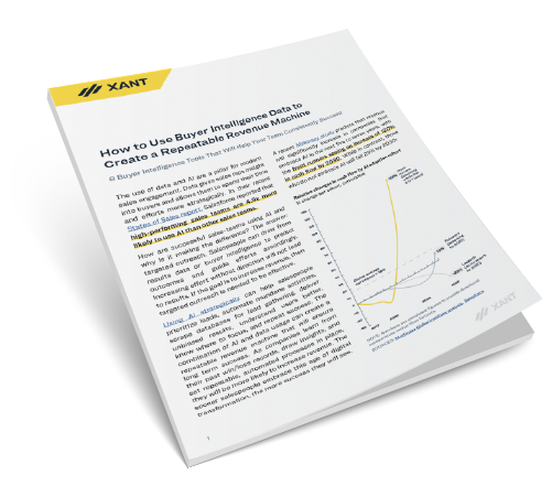 How to Use Buyer Intelligence Data to Create a Repeatable Revenue Machine Whitepaper