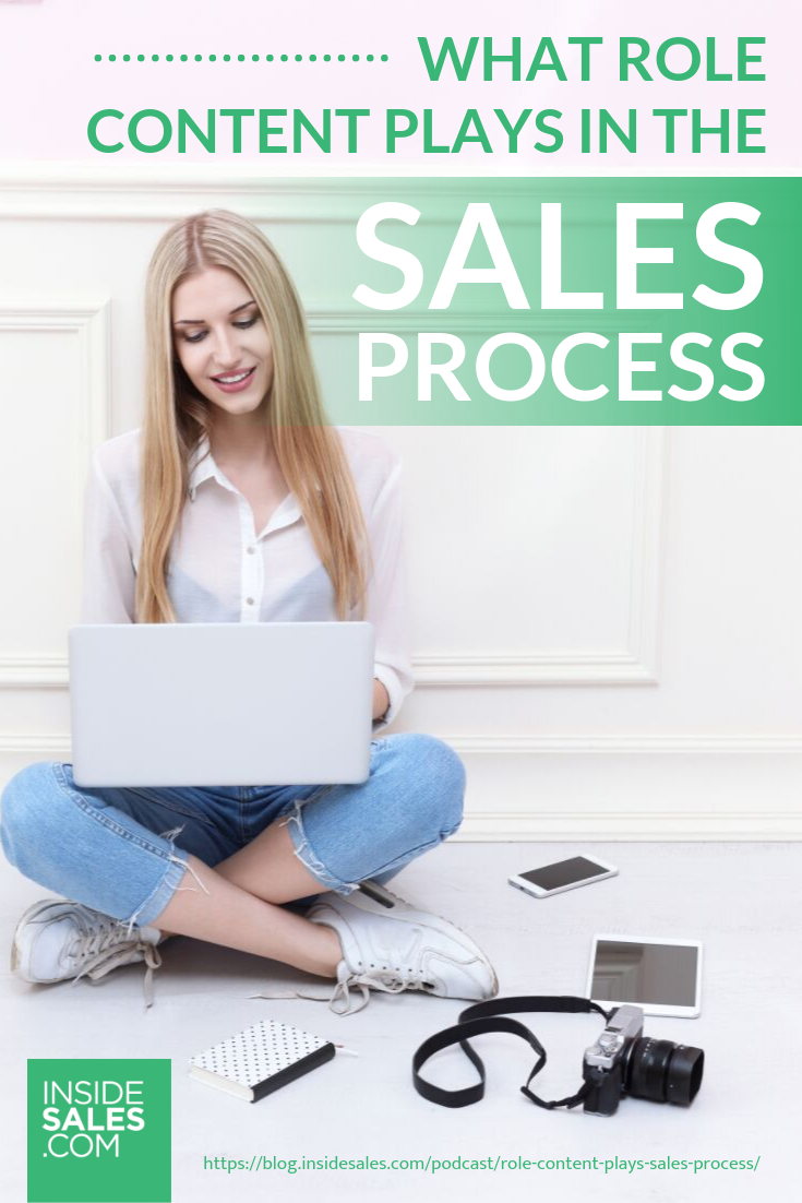 What Role Content Plays In The Sales Process https://www.insidesales.com/blog/podcast/role-content-plays-sales-process/