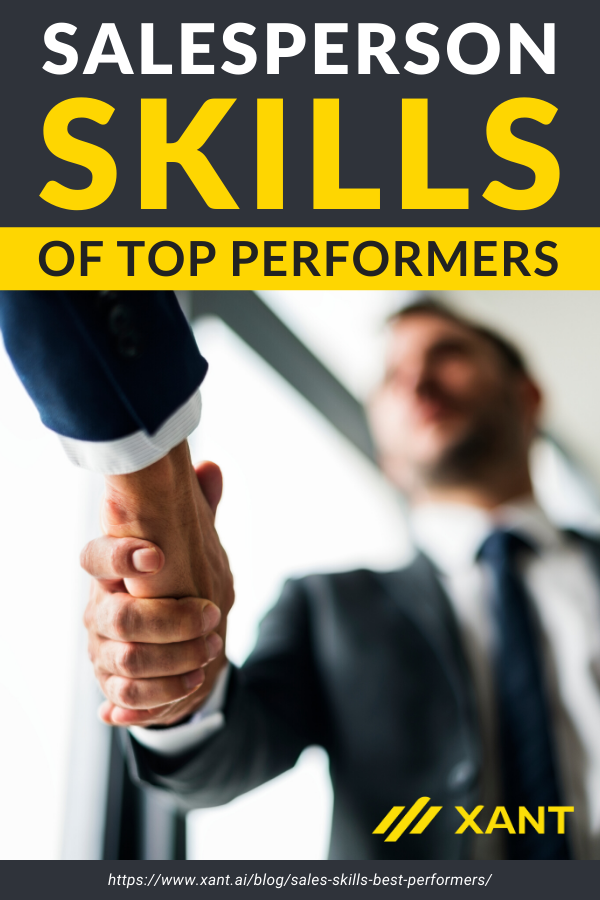Salesperson Skills Of Top Performers [INFOGRAPHIC] | https://www.insidesales.com/blog/sales-skills-best-performers/
