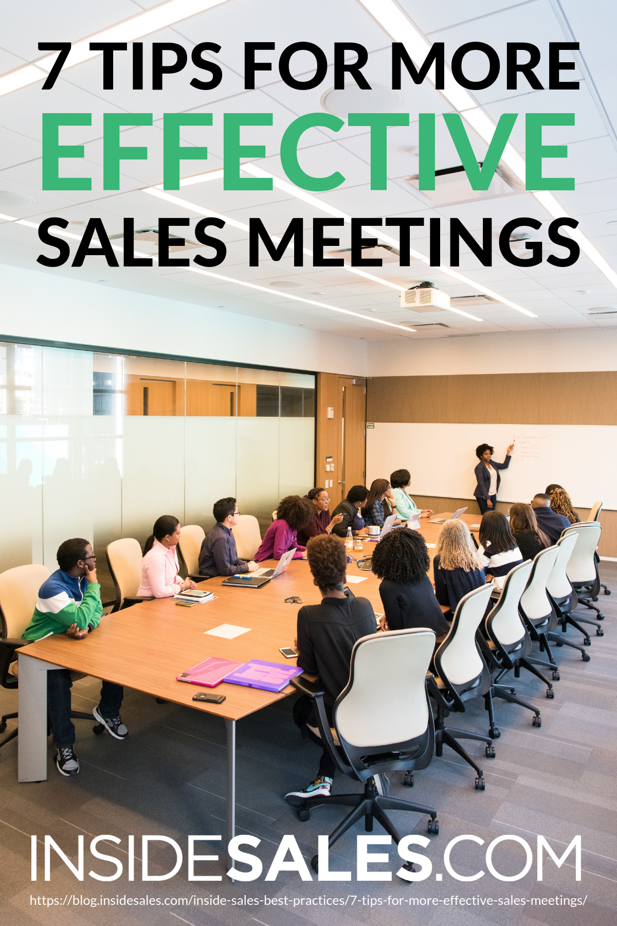 7 Tips For More Effective Sales Meetings [INFOGRAPHIC] https://www.insidesales.com/blog/inside-sales-best-practices/7-tips-for-more-effective-sales-meetings/