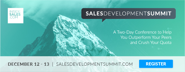 sales development summit 2018