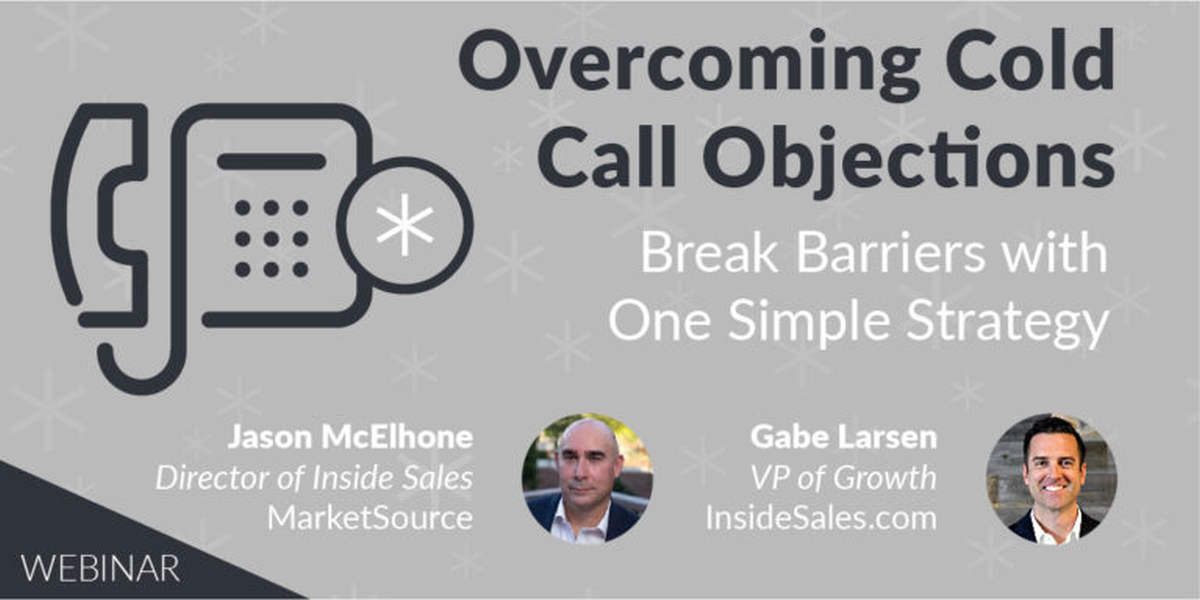 overcoming cold call objections webinar | Best Practices To Deal with Phone Anxiety As A Sales Rep