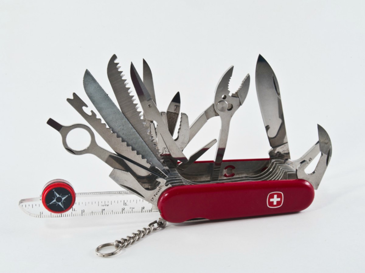 Swiss army knife | Insanely Effective SaaS Sales Secrets Right From The Salesforce Playbook | saas sales | saas salesforce